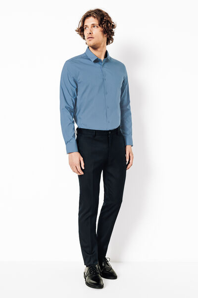 Chemise regular unie
