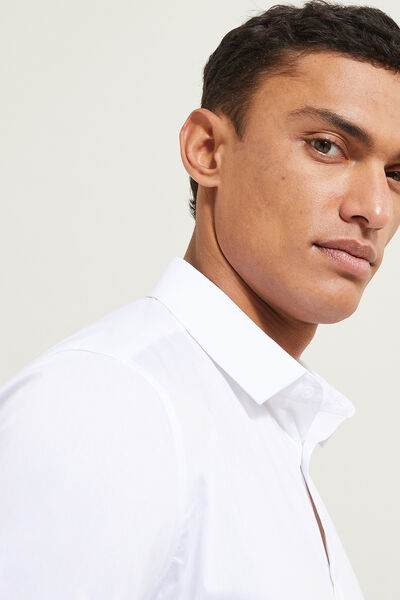 Chemise regular unie