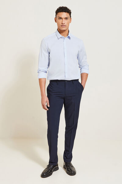 Chemise regular unie