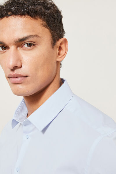 Chemise regular unie