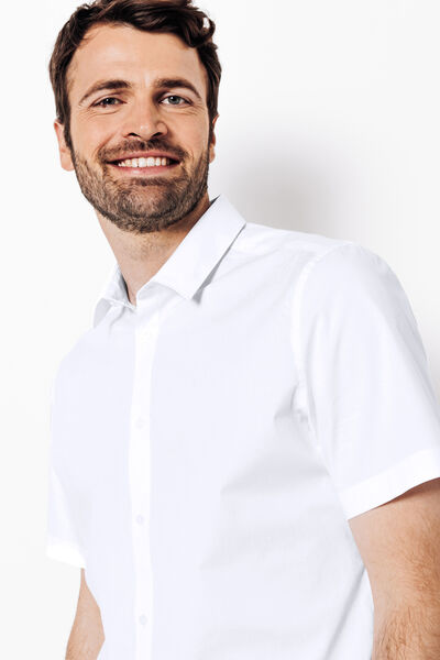 Chemisette en coton slim