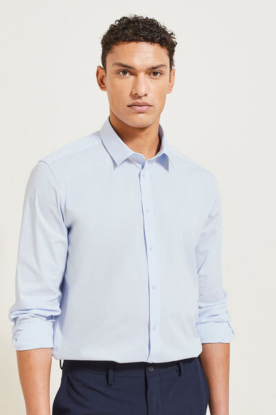 Chemise regular unie