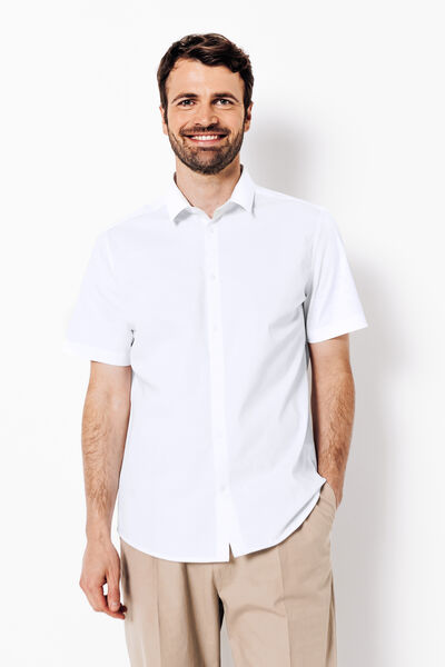 Chemisette en coton slim