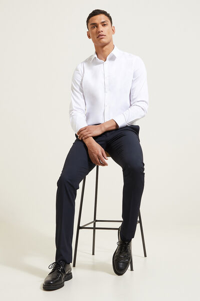 Chemise regular unie