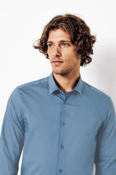 Chemise regular unie