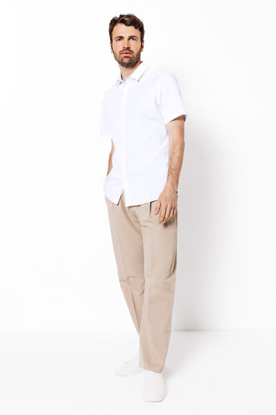 Chemisette en coton slim