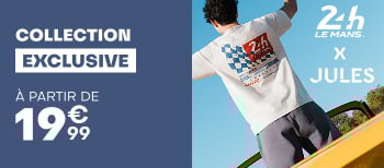 Collection exclusive 24h Le mans x Jules