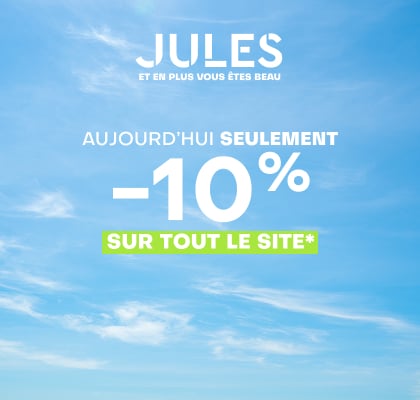 Aujourd'hui seulement -10% sur tout le site*
